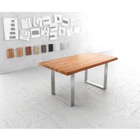 DELIFE Edge Esstisch 160x90cm Akazie