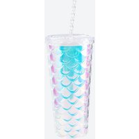 Becher mit Strohhalm, ca. 600 ml