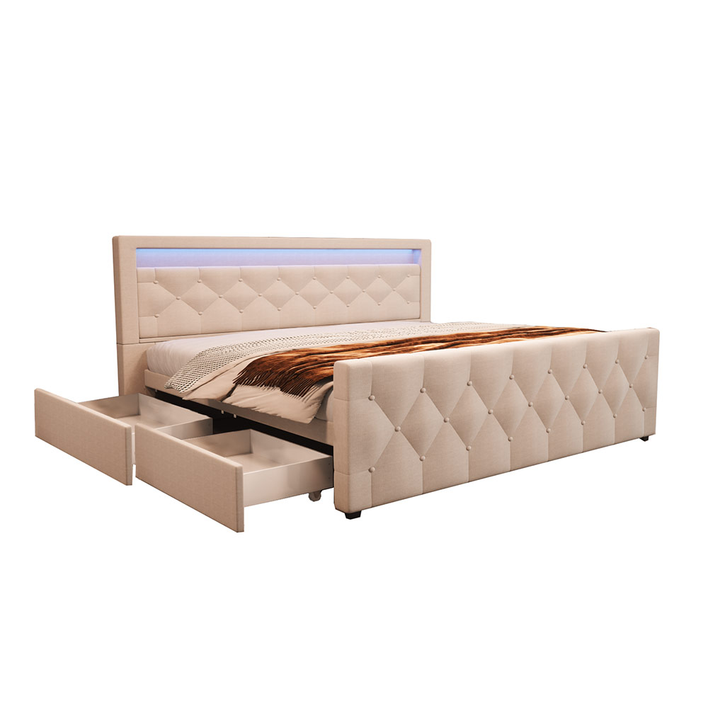 Home Deluxe 4058166275028 Polsterbett – Bild 3
