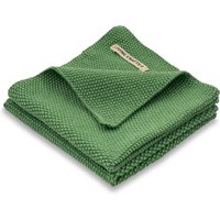 LIVING CRAFTS - Home Spültücher, 2er-Pack - Grün (100% Bio-Baumwolle), Nachhaltige Mode, Bio Bekleidung