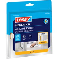 tesa INSULATION Dichtungsband M, weiß, 15 mm x 6 m