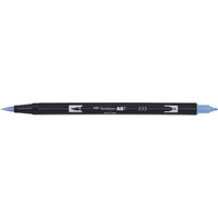 Tombow Doppelfasermaler, ABT DUAL BRUSH PEN, peacock blue – Bild 2