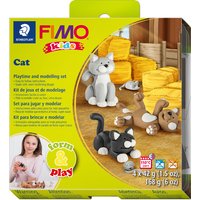 FIMO kids Modellier-Set Form & Play, Cat, Level 2