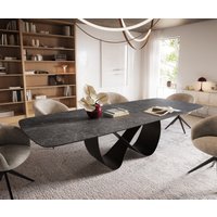 DELIFE Edge Esstisch ausziehbar Keramik