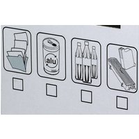 Fellowes BANKERS BOX SYSTEM Recycling-Behälter, weiß